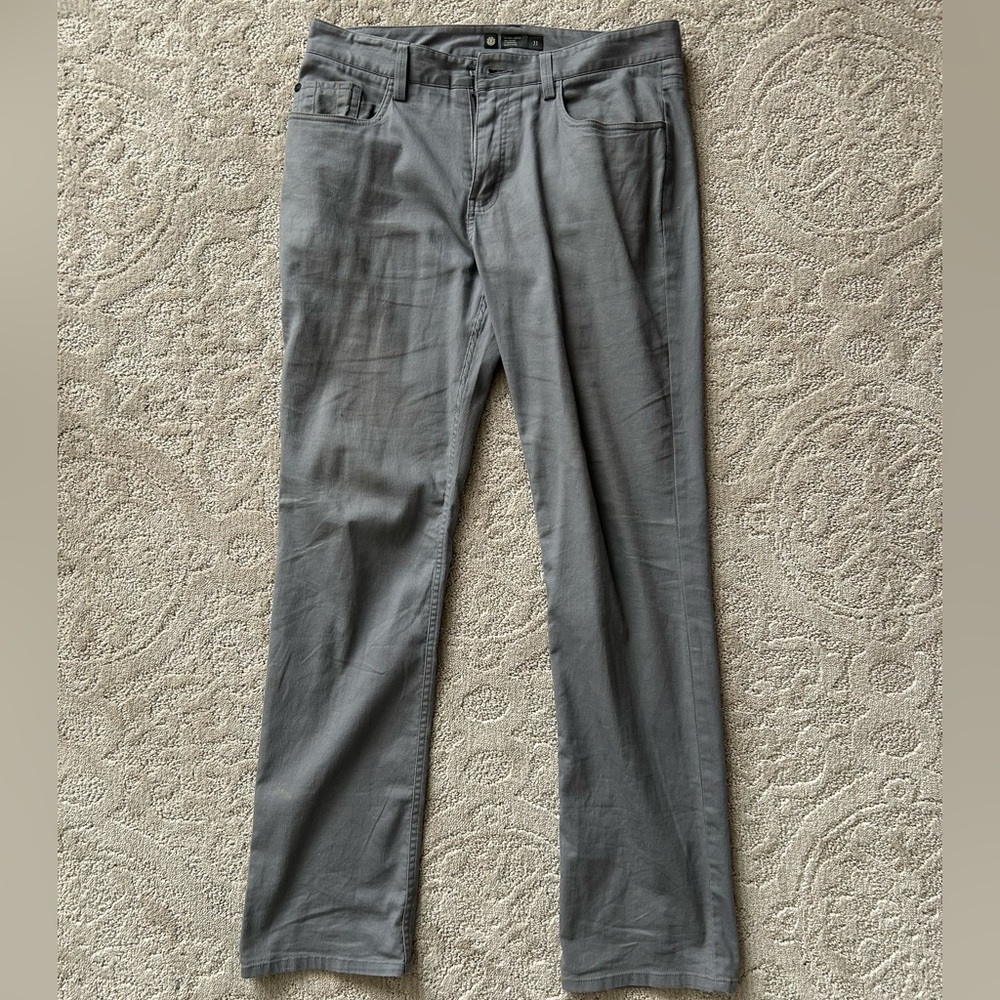 Element Light Gray Skateboard Pants. 33x32